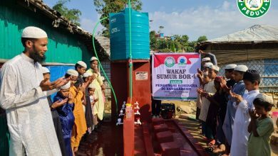 Wakaf Sumur Bor Ke 4 Untuk Pengungsi Rohingya Di Bangladesh